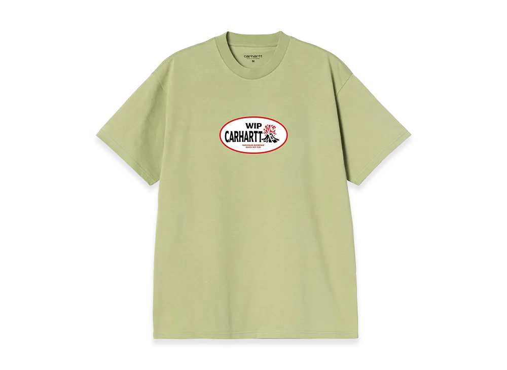 Carhartt WIP S/S Harlequin BBQ T-Shirt "Gentle Green"