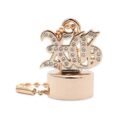 X-Girl Women's Lip Holder Key Charm "Gold"