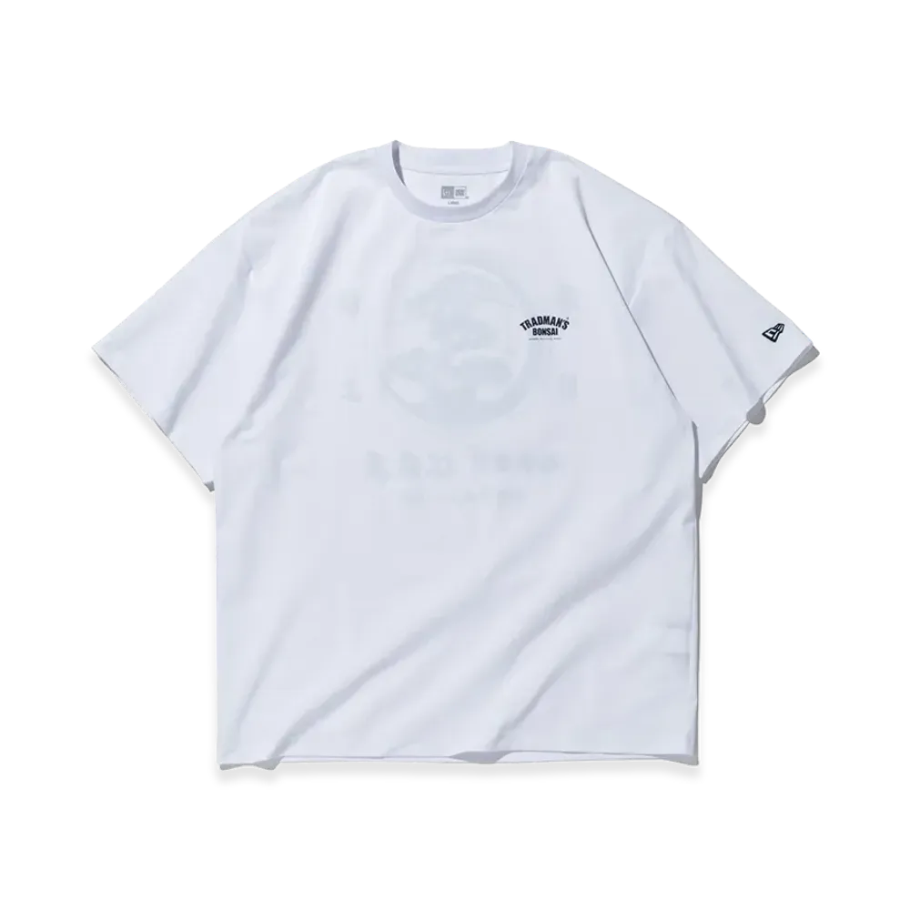 NEW ERA x TRADMAN’S BONSAI Short Sleeve Utility Oversized T-Shirt "White"
