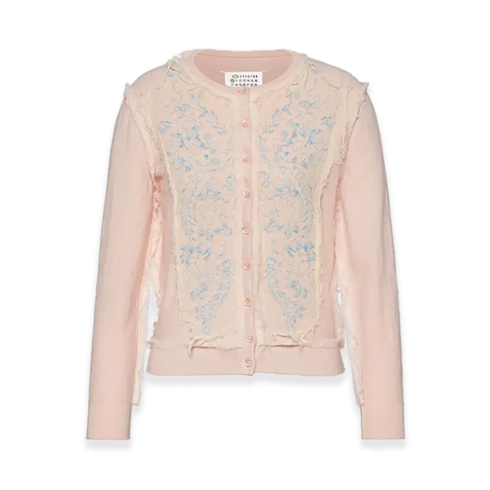 Maison Margiela Knit Cardigan "Pale Pink"