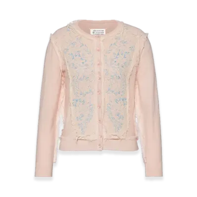 Maison Margiela Knit Cardigan "Pale Pink"