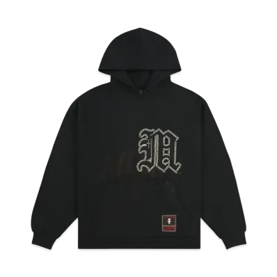 Travis Scott x M&N x University Of Miami Hoodie "Black"