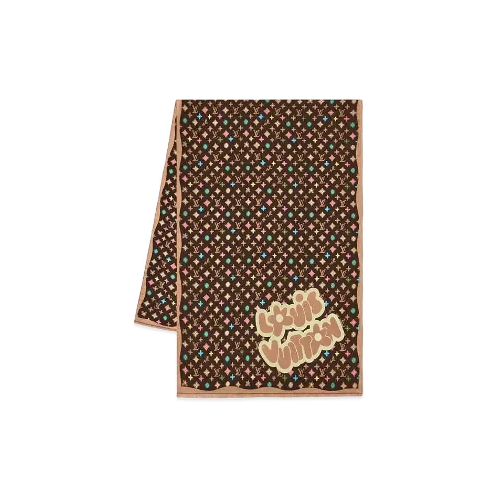 Tyler, The Creator x Louis Vuitton Monogram Craggy Stole "Marron"