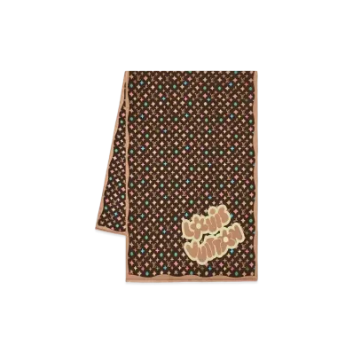 Tyler, The Creator x Louis Vuitton Monogram Craggy Stole "Marron"