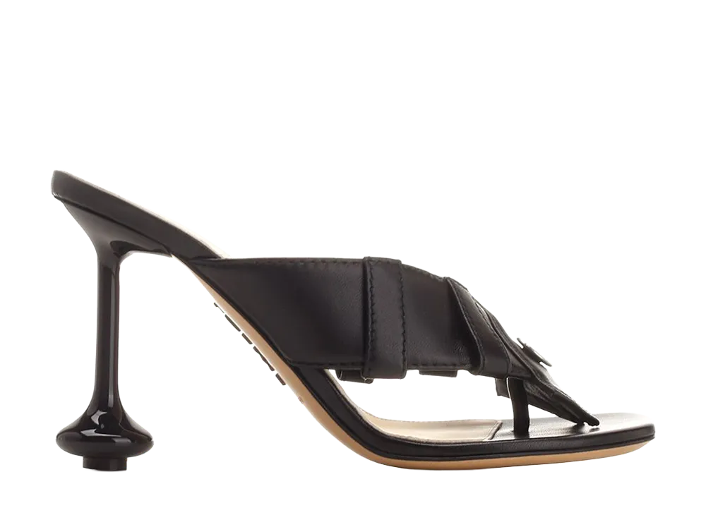 LOEWE Women's Toy Panta Sandals "Black"