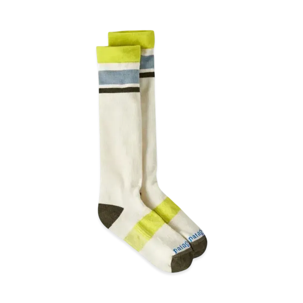 Patagonia Men's Merino Wool Blend Knee Socks "White"