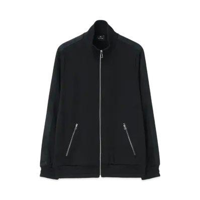 Paul Smith Jacquard Line Track Jacket "Black"