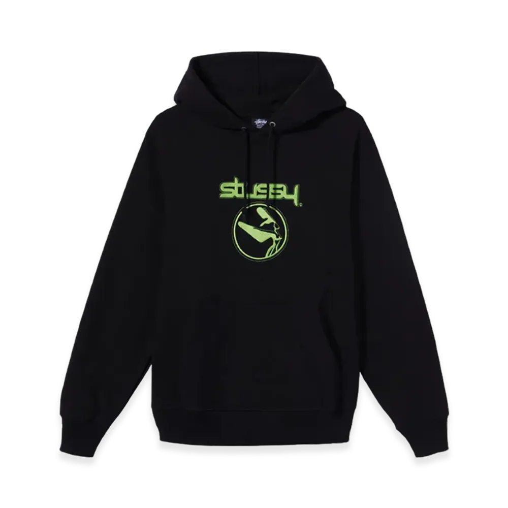 Stussy Flight Application Hoodie "Black"