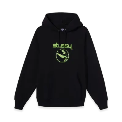 Stussy Flight Application Hoodie "Black"