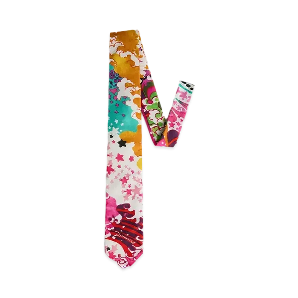 Dsquared2 Multicolor Printed Tie "Multicolor"