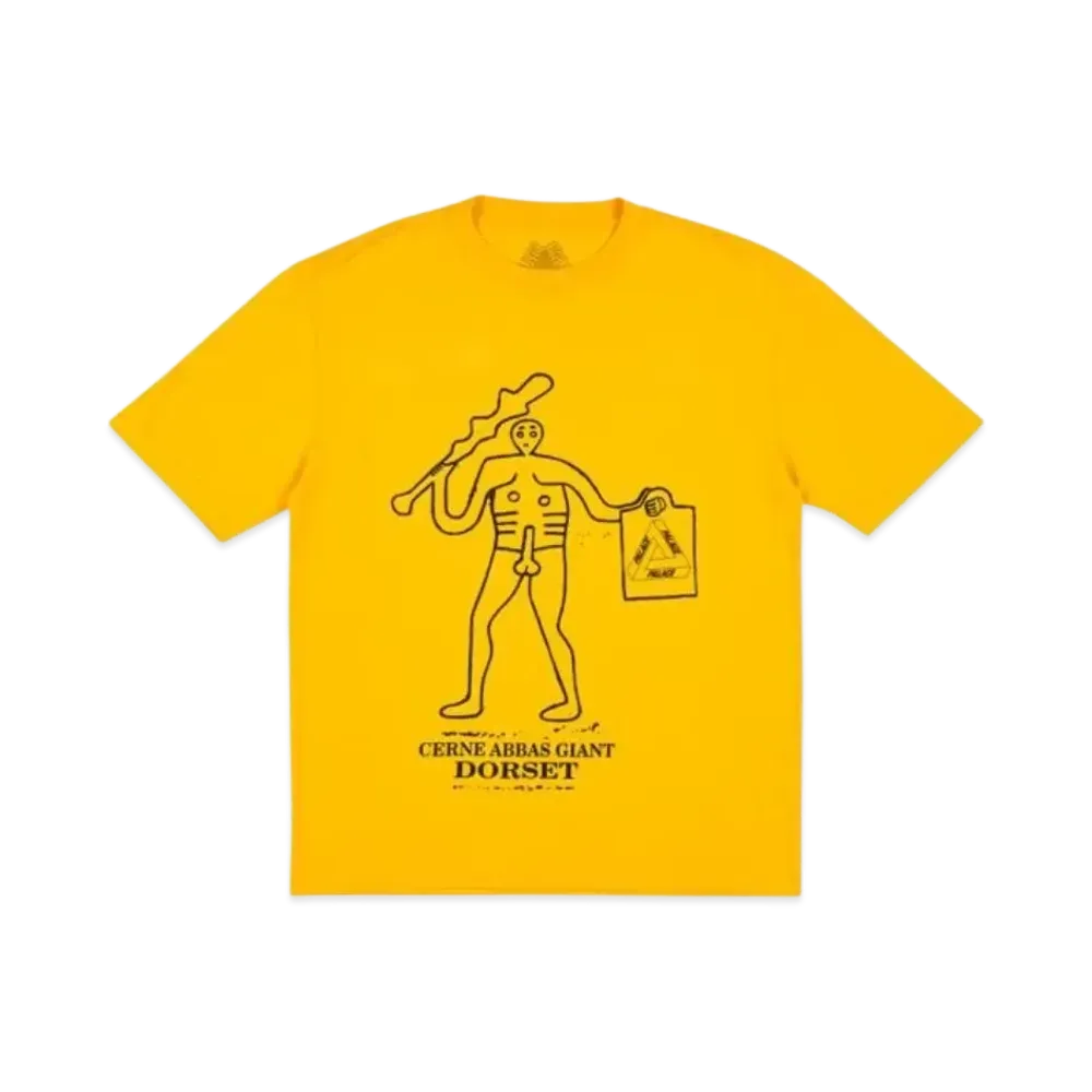 PALACE Ewdorset T-Shirt "Yellow"