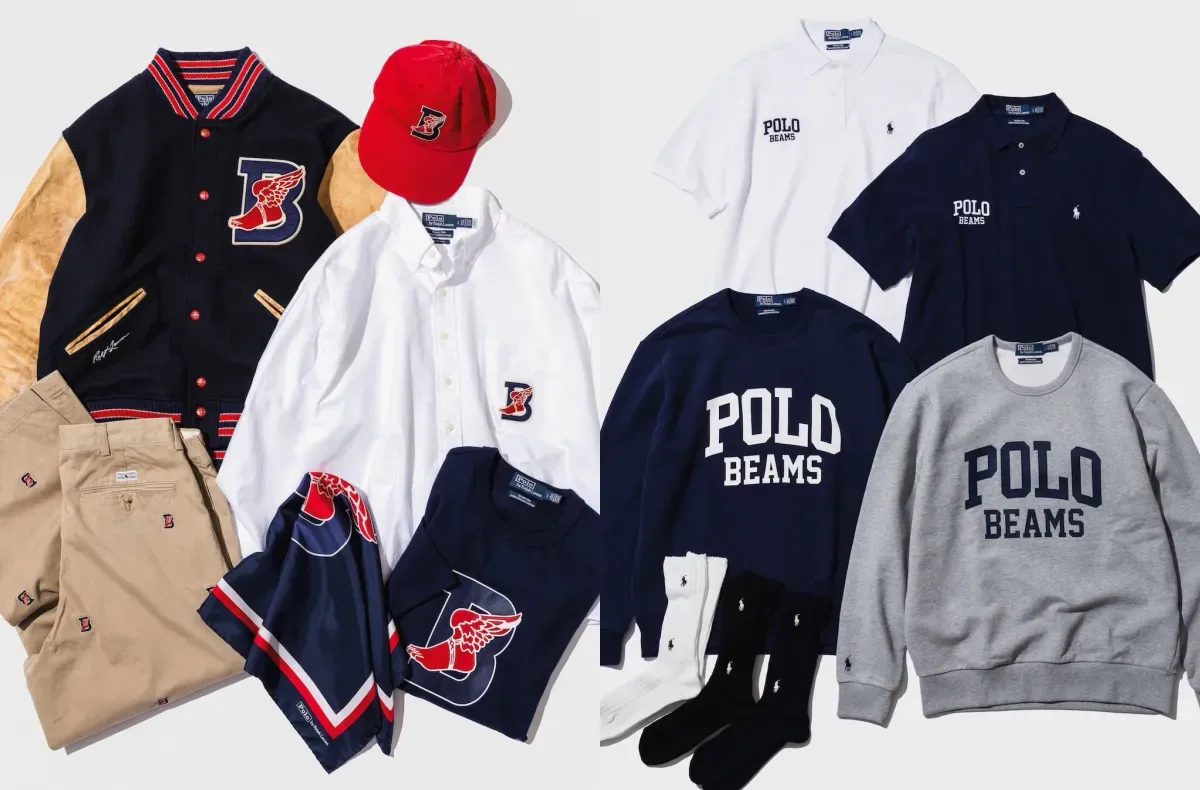 BEAMSよりPolo Ralph Laurenとの別注コレクションが10/2発売!特別なワッペンを配したスタジアムジャンパーなど多彩なラインナップ
