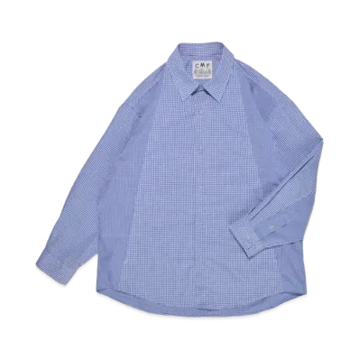 CMF OUTDOOR GARMENT Gingham Check Shirt "Blue"