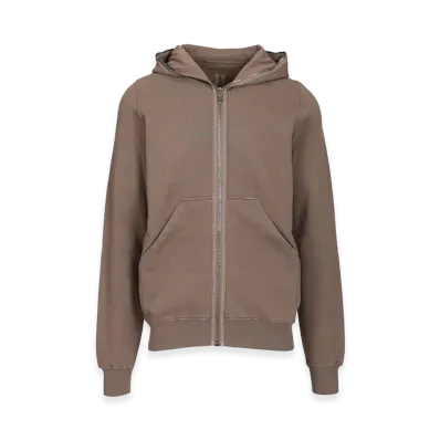 Rick Owens DRKSHDW Zip Hoodie "Brown"