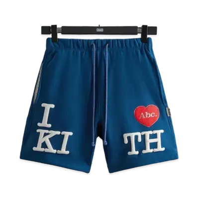 Kith x Advisory Board Crystals I Love Kith Short "Navy"