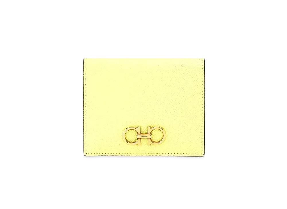 Salvatore Ferragamo Bi-Fold Wallet "Canary Yellow"