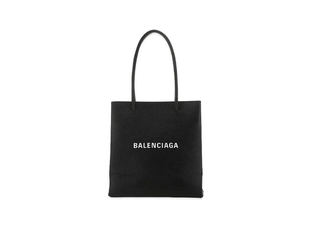 BALENCIAGA Women's Shopping XXS North South Tote Bag "Black"