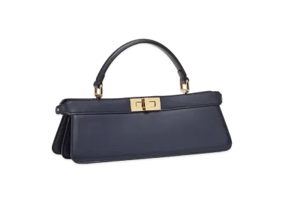 FENDI Peekaboo Icy You Stretch Leather Bag "Blue"
