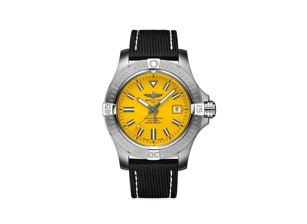 BREITLING AVENGER AUTOMATIC 45 SEAWOLF "Yellow"