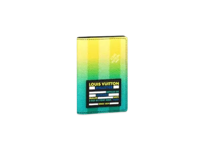 Louis Vuitton Organizer De Posh Damier "Green/Yellow"