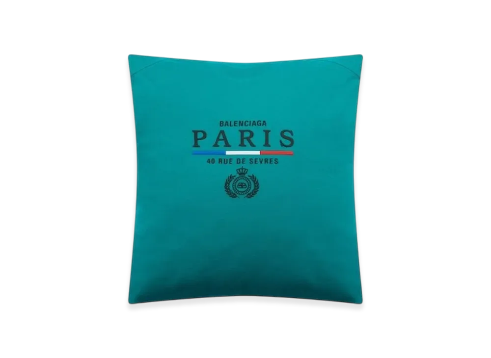 BALENCIAGA Jersey Pillow "Green"