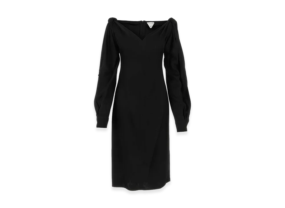 Bottega Veneta Women's Viscose Dress "Black"