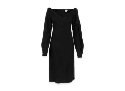 Bottega Veneta Women's Viscose Dress "Black"