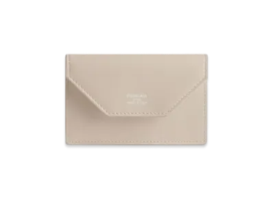 BALENCIAGA Envelope Flap Card Holder "Black"