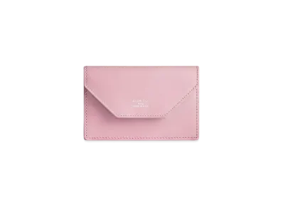 BALENCIAGA Envelope Flap Card Holder Smooth Calfskin "Light Pink"