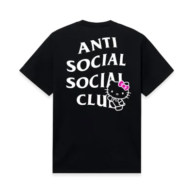 ANTI SOCIAL SOCIAL CLUB x Hello Kitty ASHKC Tee "Black"
