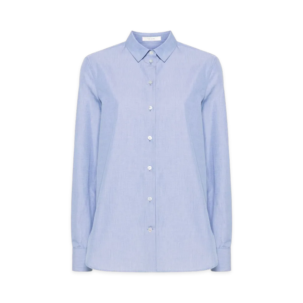 The Row Women's Shirts "Blue"