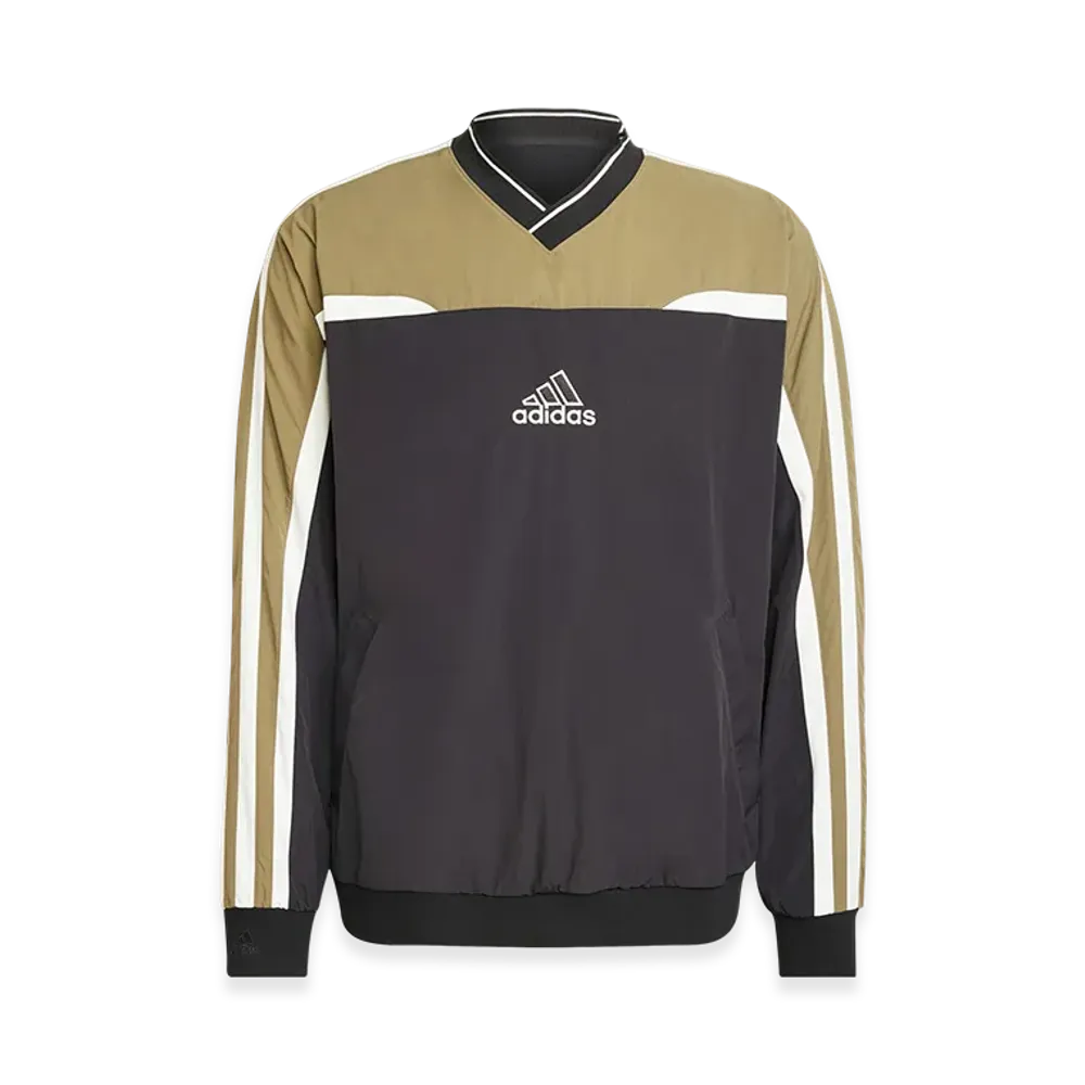 adidas Cut-Line Pullover Top "Black/Olive Strata"
