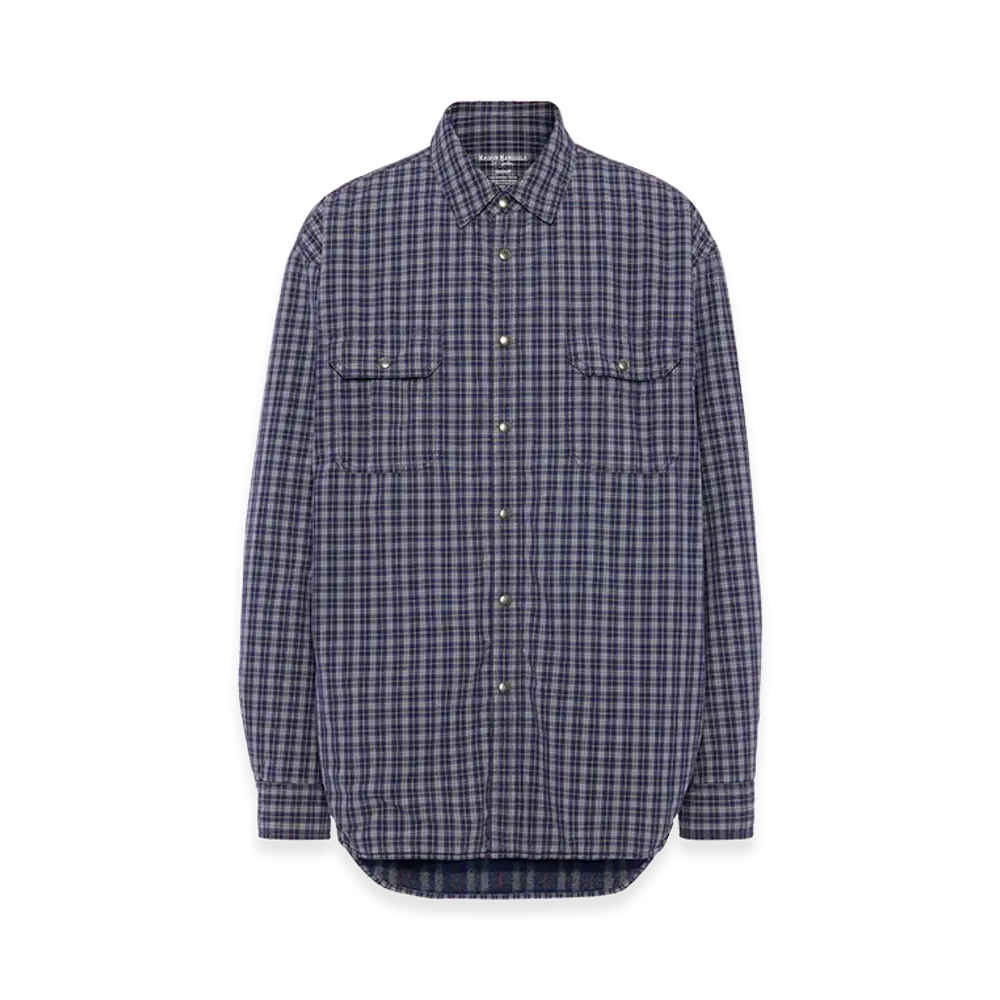 Maison Margiela Reversible Padded Shirt "Blue"