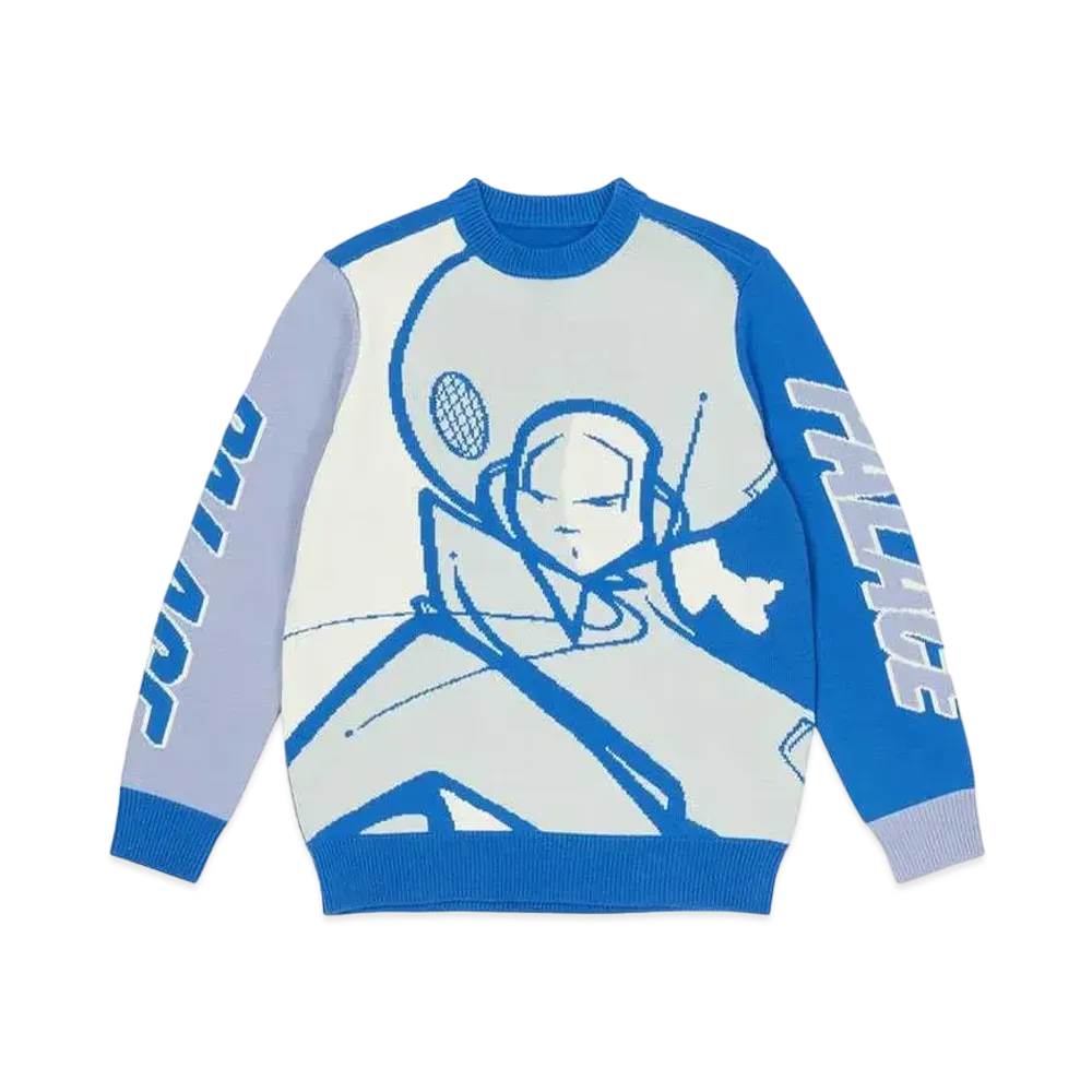 PALACE ZOMBY KNIT "Blue"