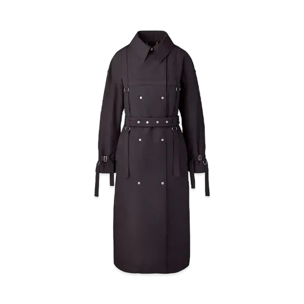 CANADA GOOSE x Rokh x Matt McCormick Lightweight Down Strap Trench Coat "Graphite"