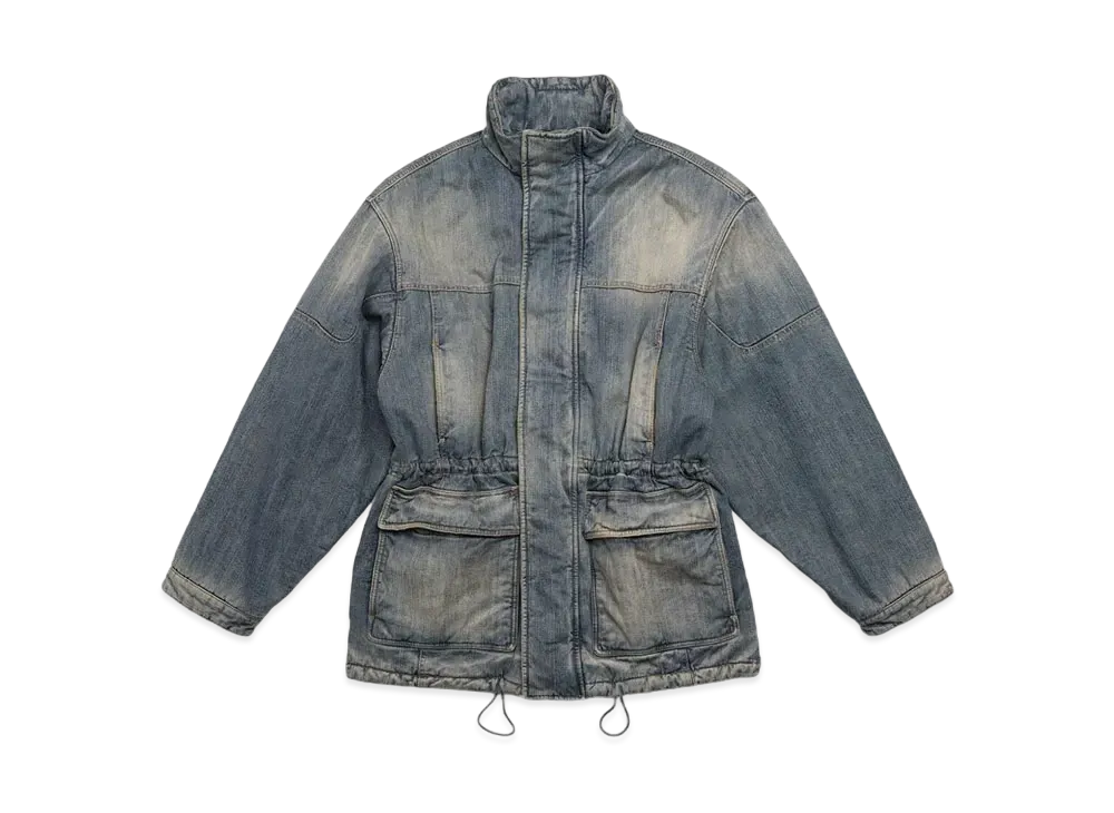 BALENCIAGA MENS Parka "Light Blue"