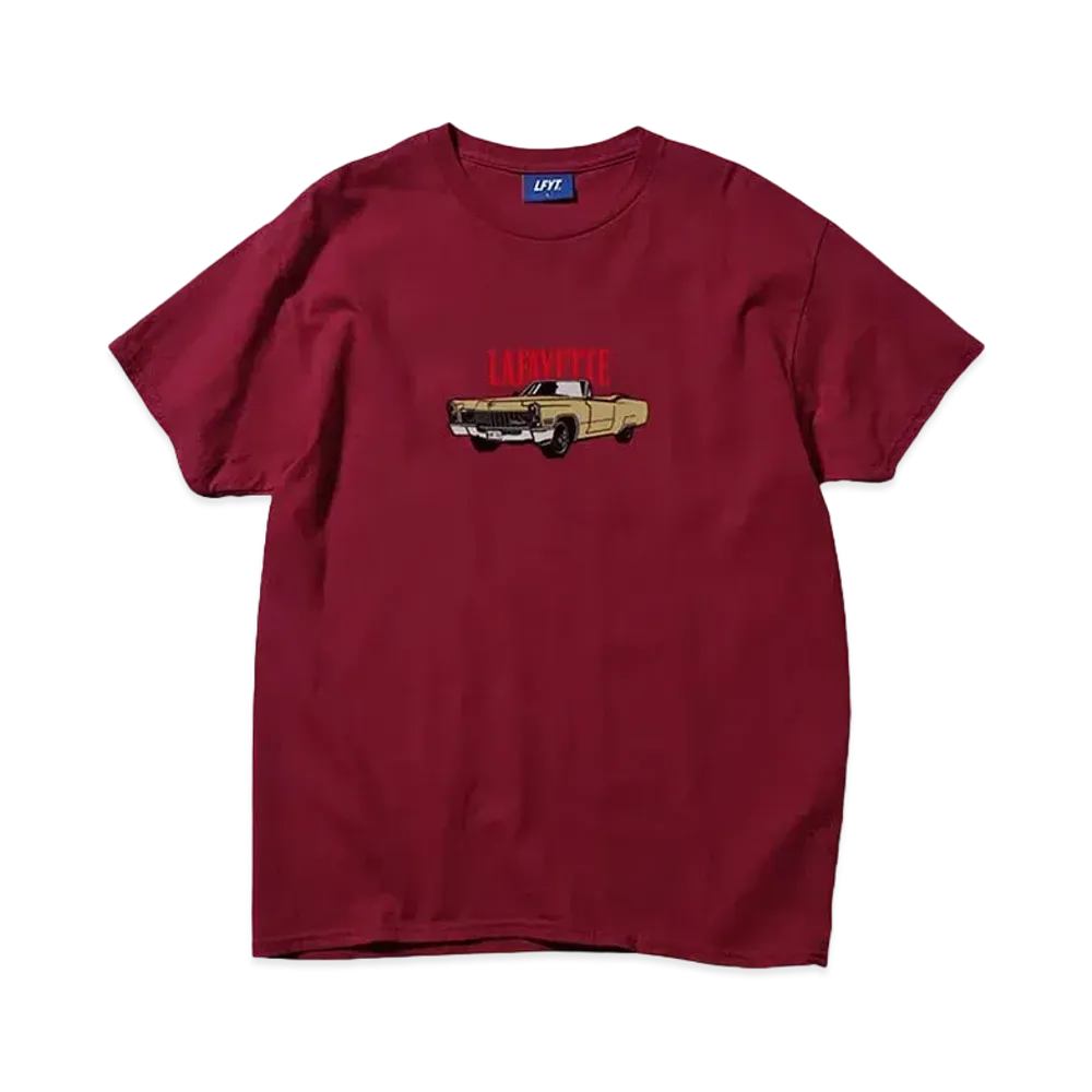 LFYT THROWBACK SOMEBODY'S NIGHTMARE TEE LE "BURGUNDY"