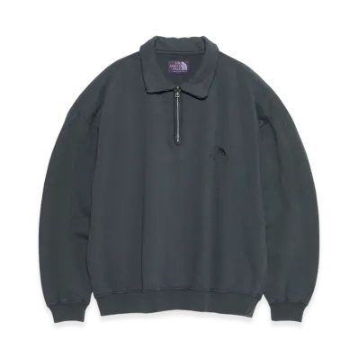 The North Face Purple Label Garment Dyed Field Half Zip "Charcoal"