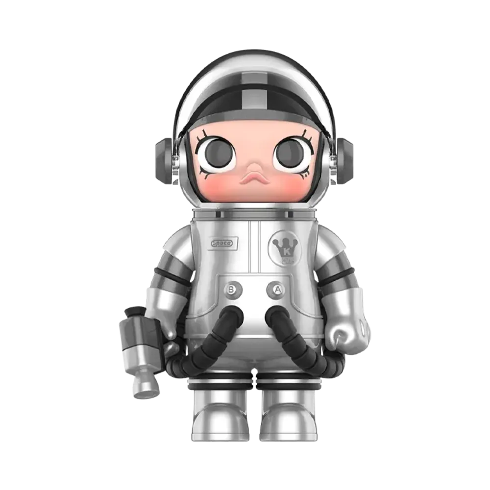 POP MART "MEGA COLLECTIONS" MEGA SPACE MOLLY 100% Refraction