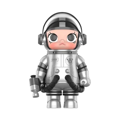 POP MART "MEGA COLLECTIONS" MEGA SPACE MOLLY 100% Refraction