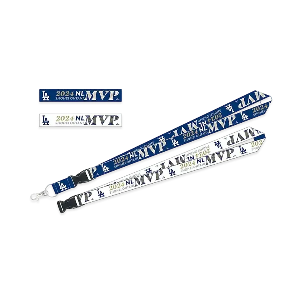 MLB Wincraft Dodgers Shohei Ohtani National League MVP 2024 Award Commemoration Lanyard 1x8
