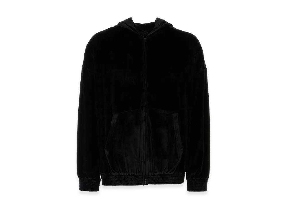 BALENCIAGA Velvet Sweatshirt "Black"
