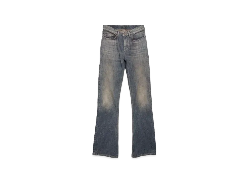 BALENCIAGA Bootcut Pants "Light Blue"