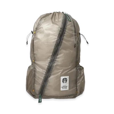 STARBUCKS x and wander Sil Daypack "Greige"
