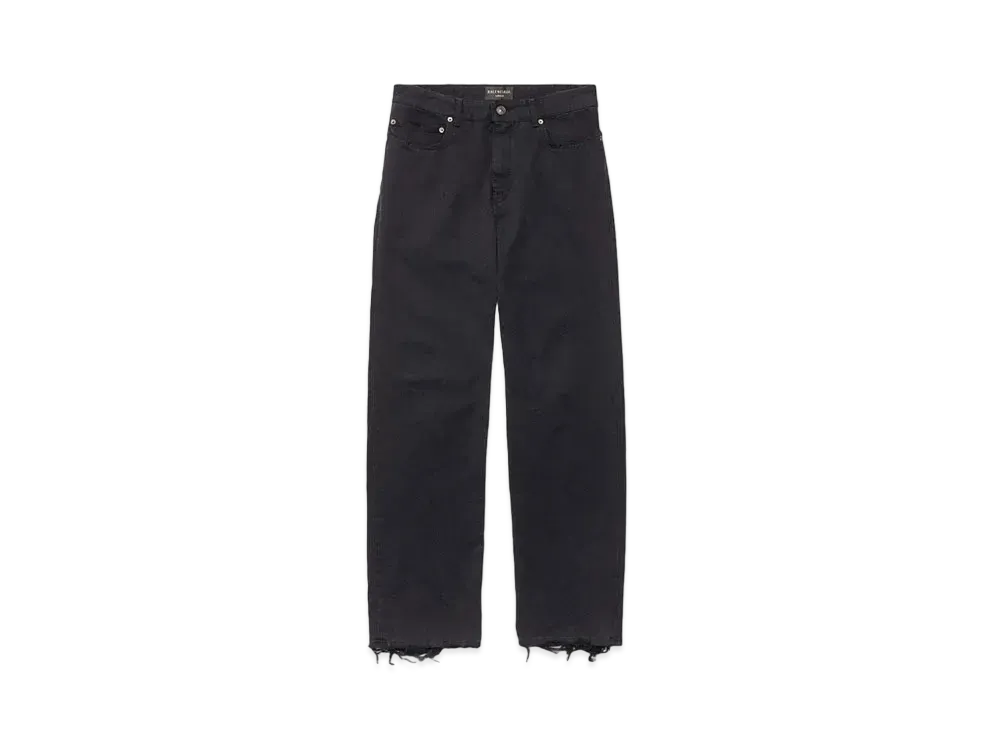 BALENCIAGA MENS Medium Fit Pants "Black"