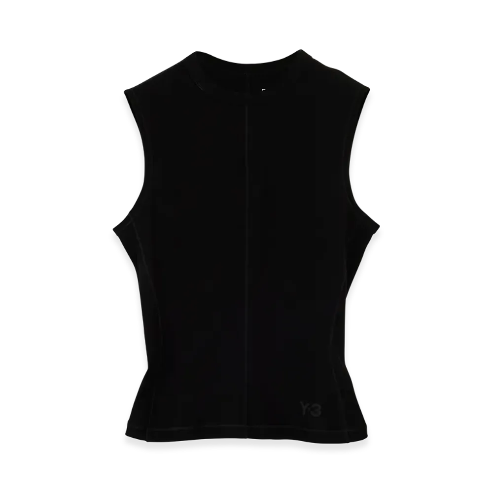 Y-3 W Fitted Tank Top "Black"
