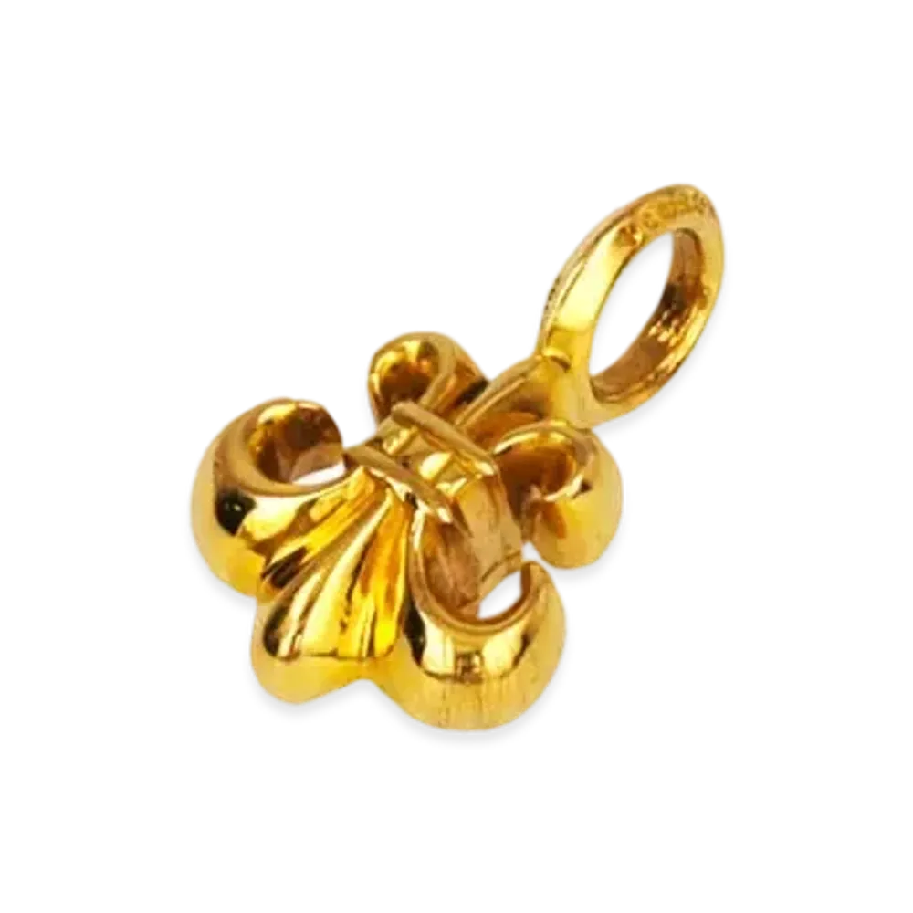 Chrome Hearts 22K #B Stack Charm BS Flare V2 "Gold"
