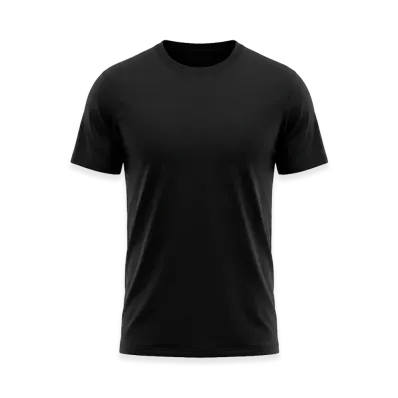 MM6 Maison Margiela Short Sleeve Cotton Back Logo Patch Crewneck Undershirt "Black"