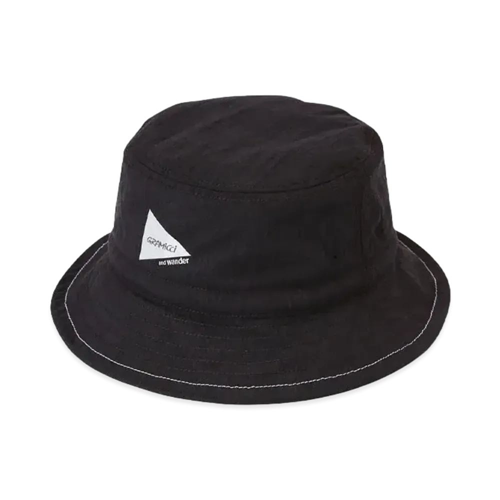 GRAMICCI x and wander NYCO HAT "BLACK"