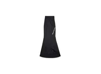 BALENCIAGA Women's Sporty B Activewear Mermaid Skirts "Black"